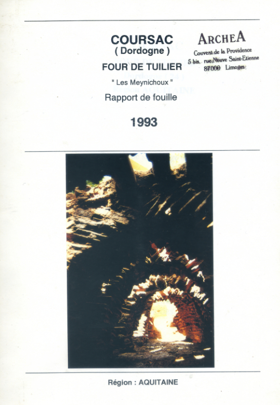 1993 - Coursac - four de tuilier