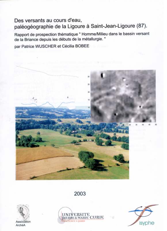 2003 - Des versants au cours d'eau, paléographie de la Ligoure