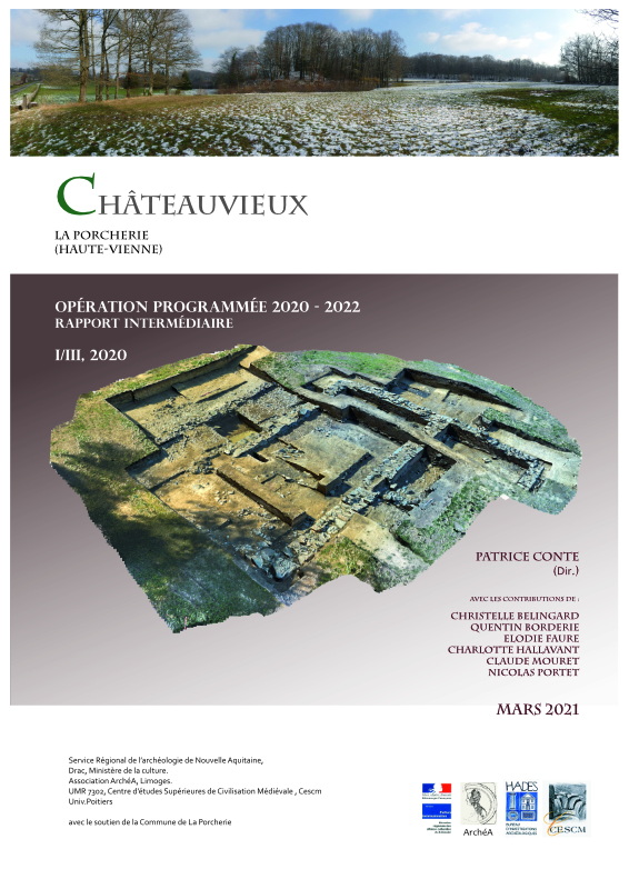 2020 - Châteauvieux - archéologie d'un site castral déserté