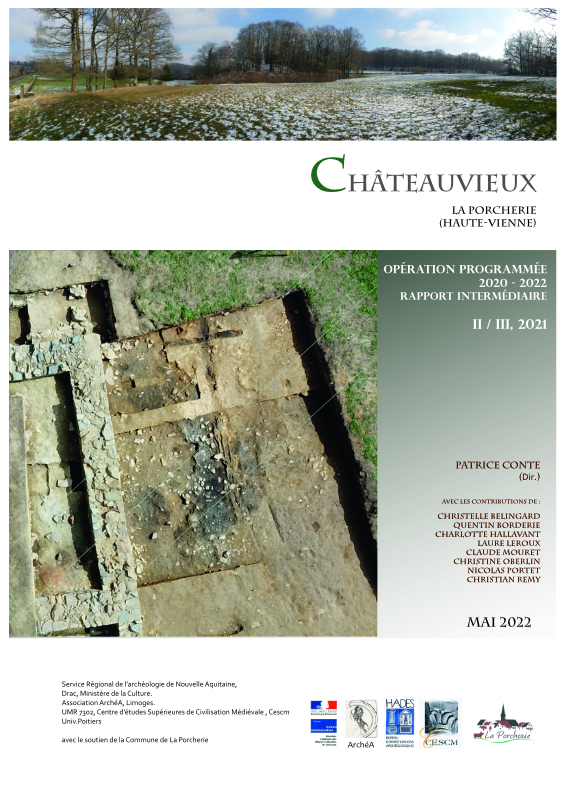 2021 - Châteauvieux - archéologie d'un site castral déserté